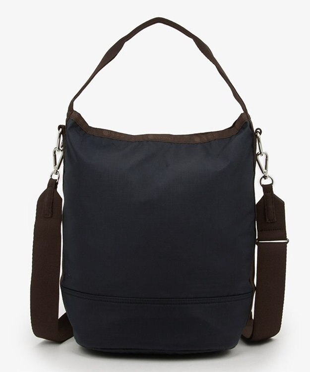 LeSportsac CONVERTIBLE BUCKET BAG/ディープシー/ダークチョコレート ディープシー/ダークチョコレート