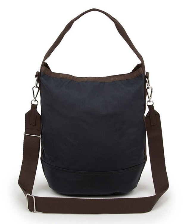 LeSportsac CONVERTIBLE BUCKET BAG/ディープシー/ダークチョコレート ディープシー/ダークチョコレート
