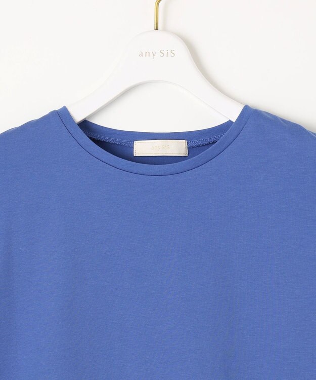 ANY SIS 【UVケア・接触冷感】冷感 Tシャツ ブルー