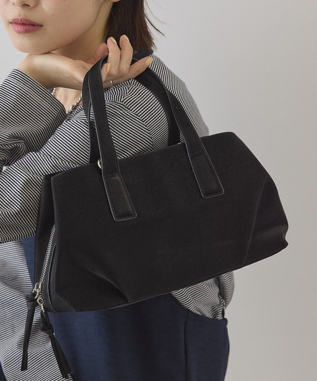 AMERICAN HOLIC パーテーション2WAYボストンバッグ Black