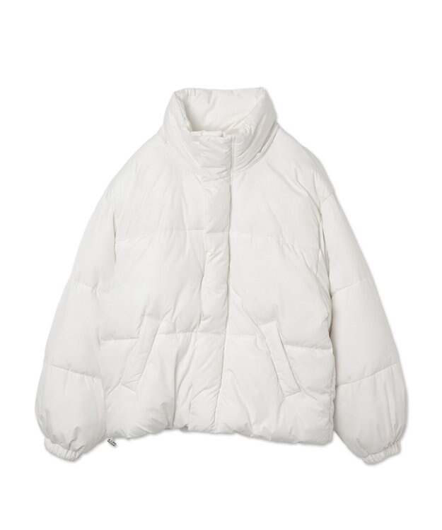 WEGO 【2WAYフード取り外し可能/あったかい】２WAYパディングブルゾン ホワイト