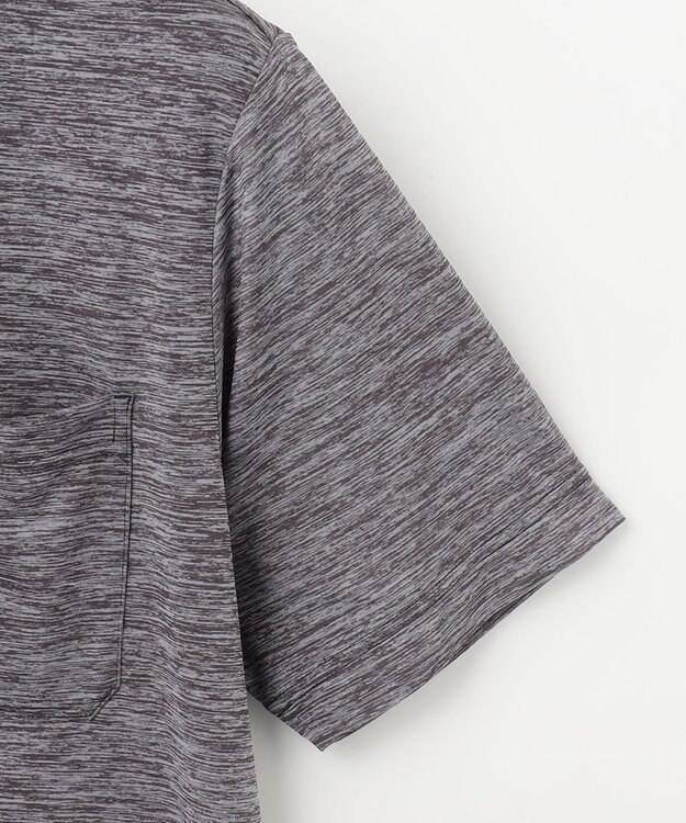 JOSEPH ABBOUD MOUNTAIN 【UNISEX】接触冷感 クールスキンガードポロシャツ グレー系