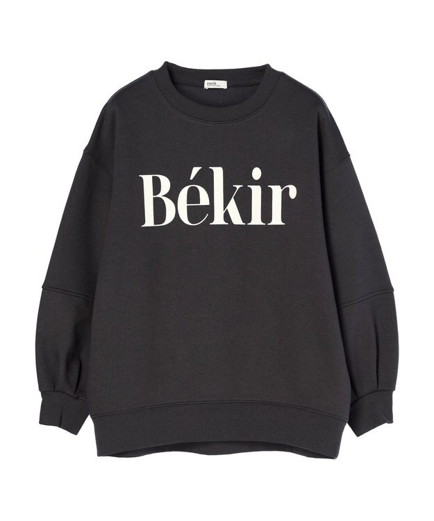 earth music&ecology Ｂｅｋｉｒ裏起毛スウェット Charcoal Gray
