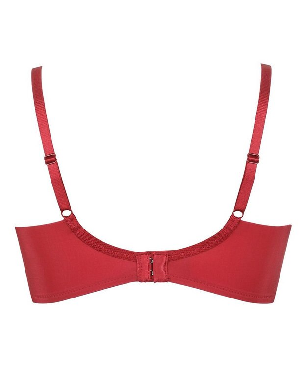 WACOAL 【ハグするブラ】 ブラジャー 体温を感知してカラダになじむ ハグシート 谷間メイク 脇高設計 ペアショーツあり ブラ レディース BRB488 /ワコール レッド