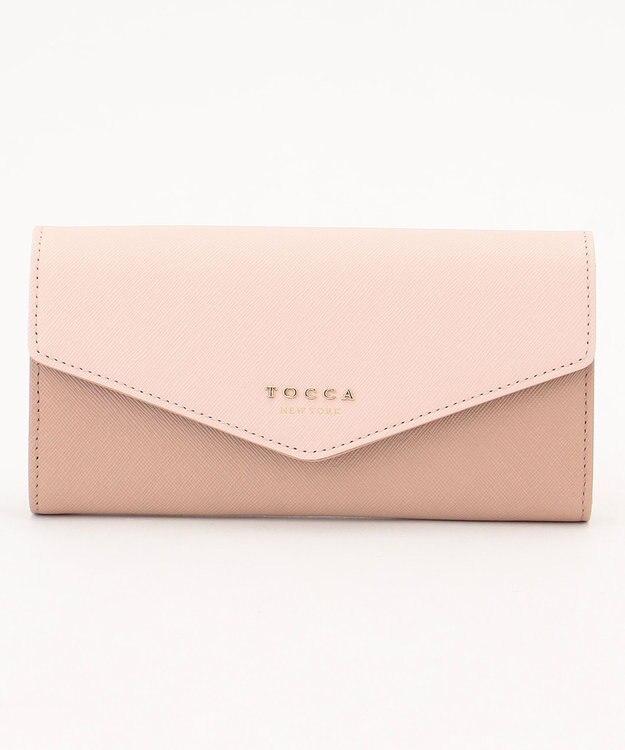 TOCCA LETTERA LONG WALLET 長財布 ピンク系