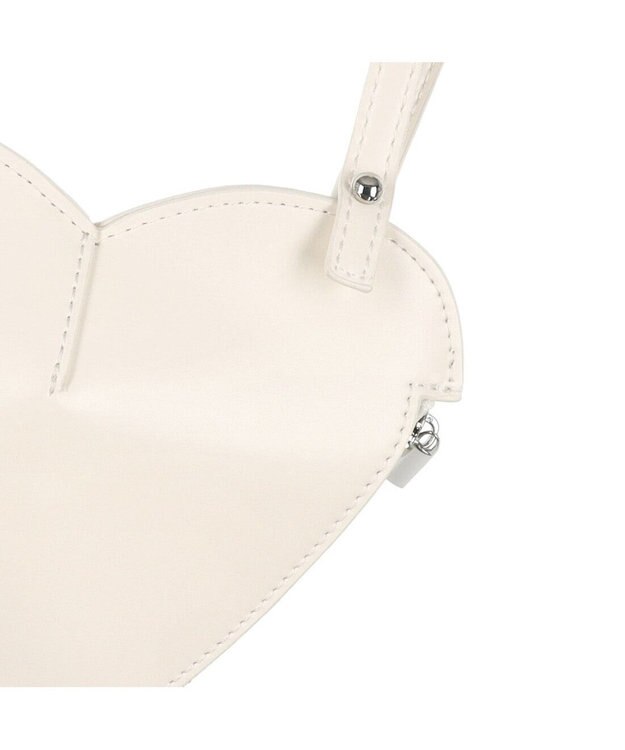 UNBILLION カシュカシュ cachecache / ハート型チャーム ホワイト