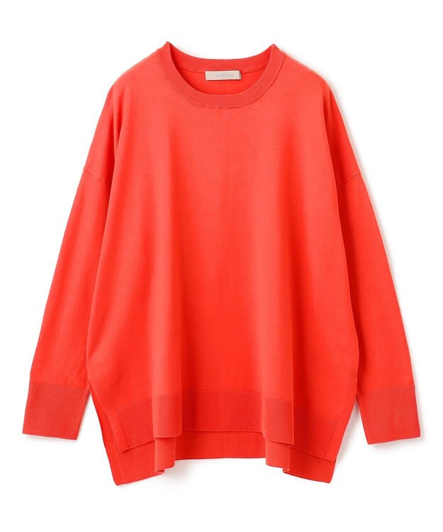 UNFILO マイビューティニット クルーネック オレンジ