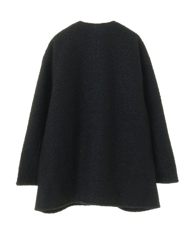 Green Parks ノーカラーＺＩＰジャコット Black