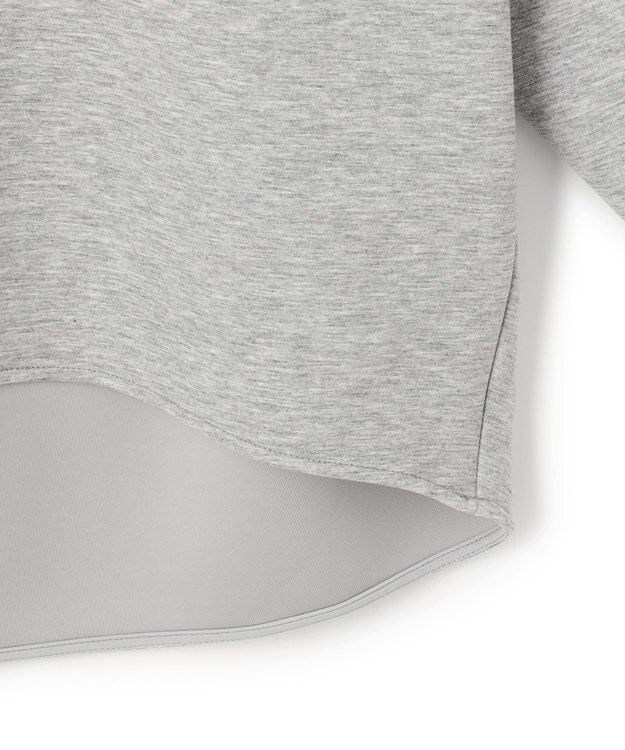 UNFILO L BEAUTY FORM JERSEY バックフォルム プルオーバー グレー