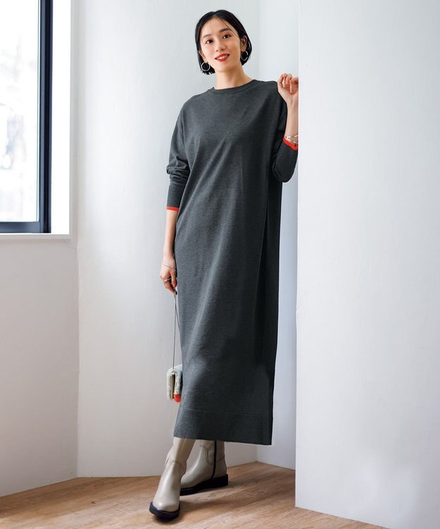 umi様４点おまとめ　セーター、ワンピース、コート、お香スティック 抗菌防臭/洗える】マイビューティニット ワンピース / UNFILO