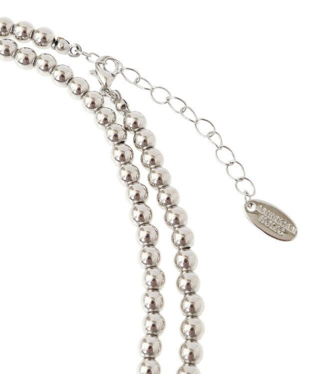 AMERICAN HOLIC メタルボールネックレス Silver