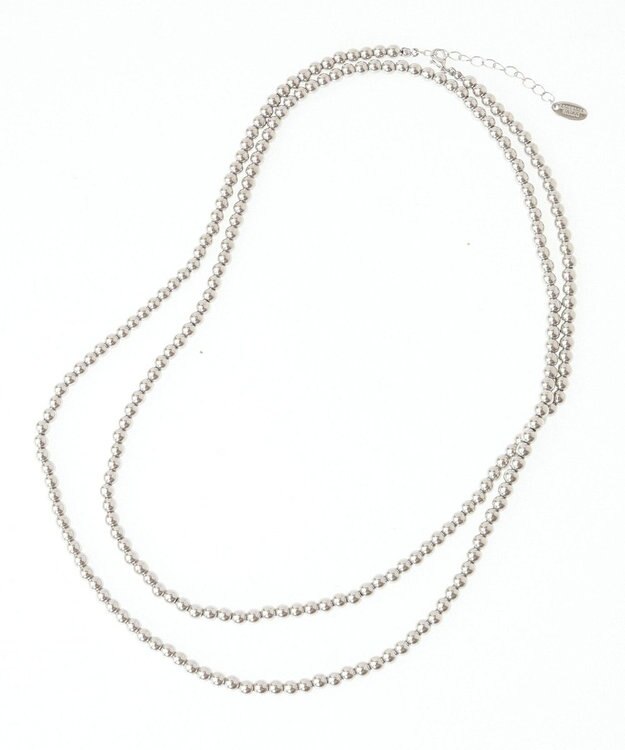 AMERICAN HOLIC メタルボールネックレス Silver