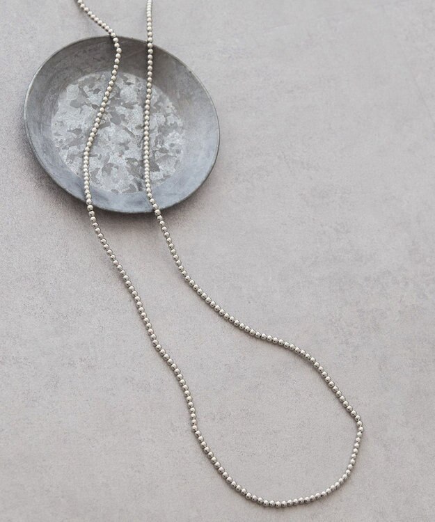 AMERICAN HOLIC メタルボールネックレス Silver