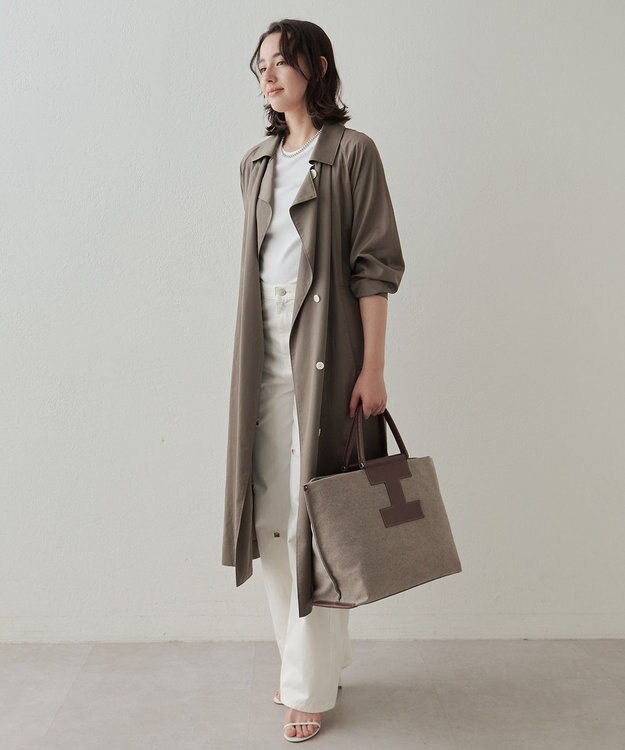 IACUCCI ソルベット L CANVAS/CERVO ブラウン