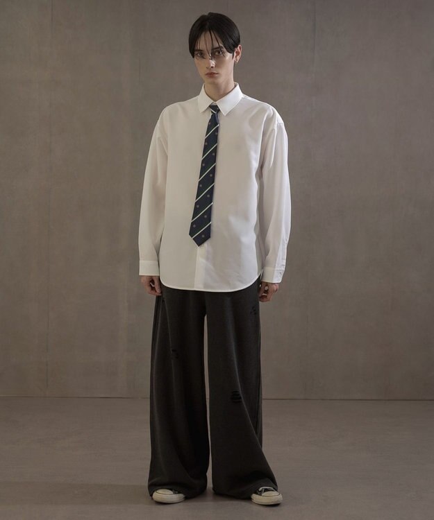 WEGO アソートネクタイ付きシャツ（LS） 柄1