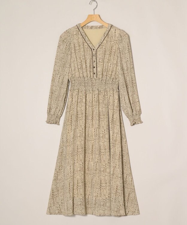 ONWARD Reuse Park 【Feroux】ワンピース秋冬 オフホワイト