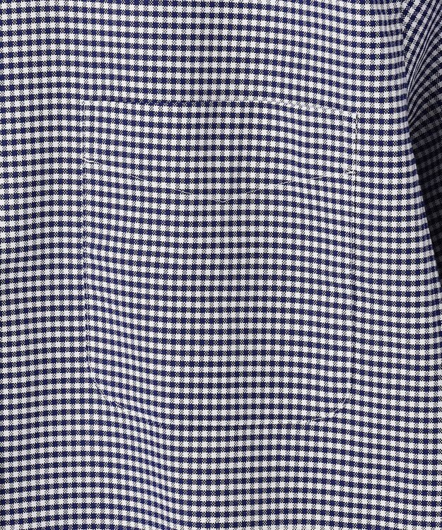 J.PRESS MEN 【WEB・一部店舗限定】ギンガムチェック 半袖シャツ/B.D ネイビー系3