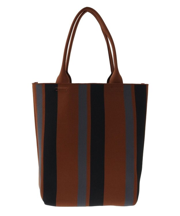 CRAFT STANDARD BOUTIQUE ストライプニットトート Stripe Brown