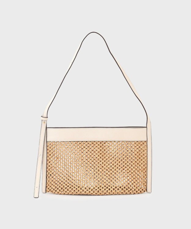 GRACE CONTINENTAL ORSETTOトライアングルバッグ ホワイト