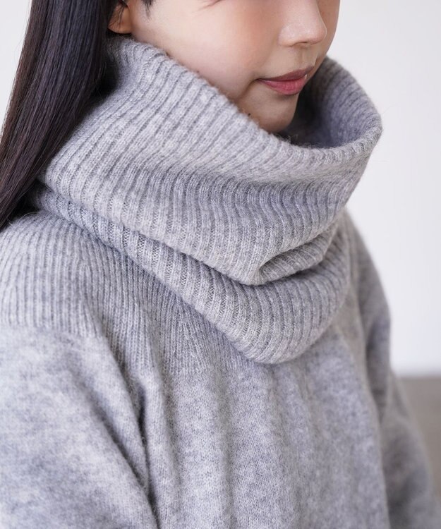 TOQUE 〈大草直子さんアドバイザー〉ベビーアルパカ×ウール縮絨ニットネックウォーマー