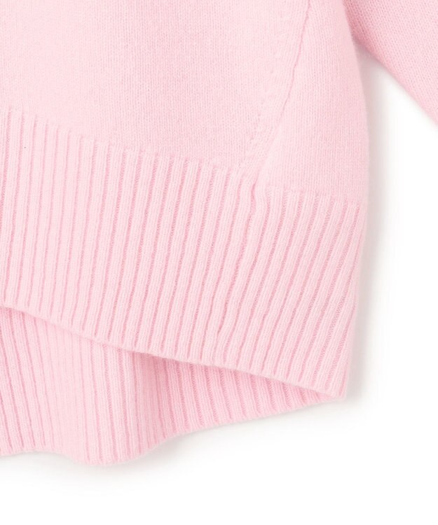 UNFILO カシミヤブレンド ハイネックニット ピンク