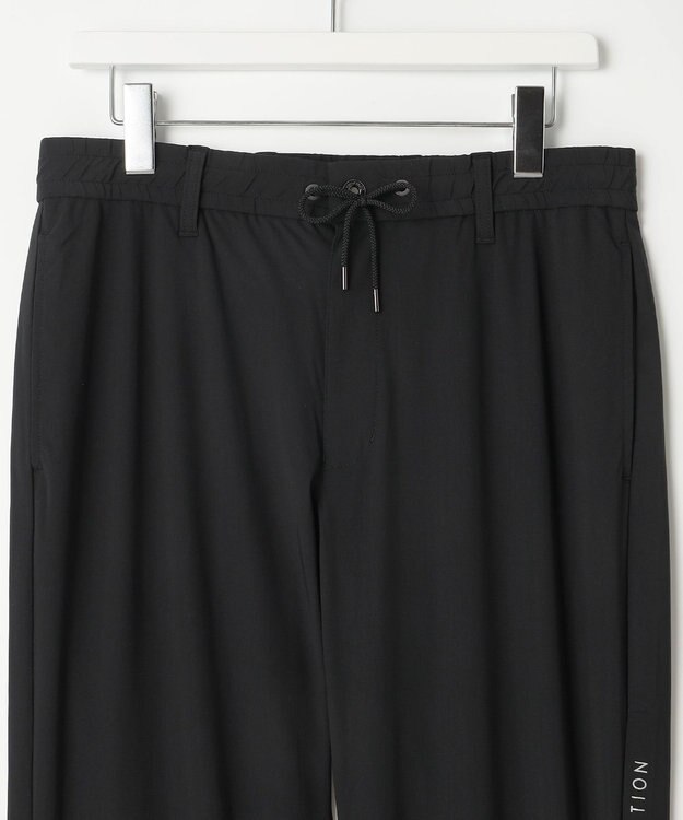 23区GOLF 【23Fondation/MEN】真夏も活躍！【接触冷感/ストレッチ】ナイロントリコットパンツ ブラック系