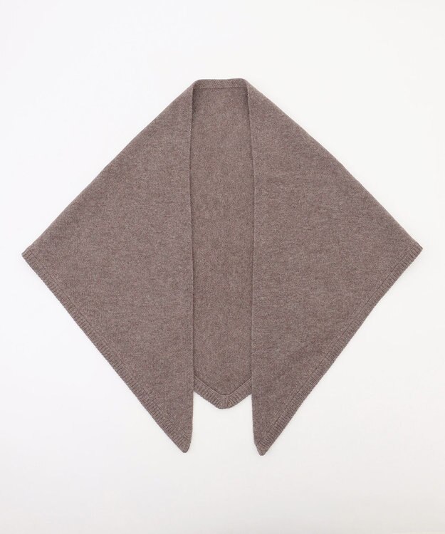 23区 【SLOW/一部店舗限定】ソフトウール ニット ストール ブラウン系