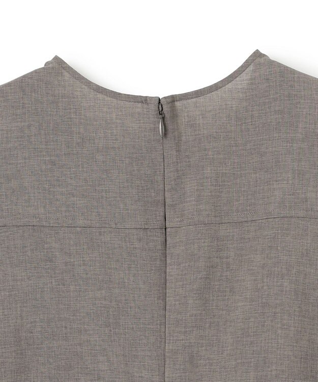 BEIGE， 【洗える/接触冷感/速乾/UVケア対応】BATEAU / Aラインドレス C.Gray