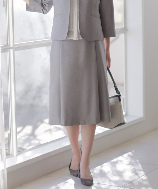 J.PRESS LADIES OXIJEWEL ストレッチ スカート