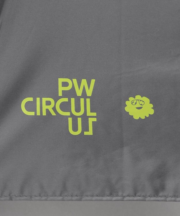PW CIRCULUS 【UNISEX】UV加工晴雨兼用傘 ゴルフ グレー系