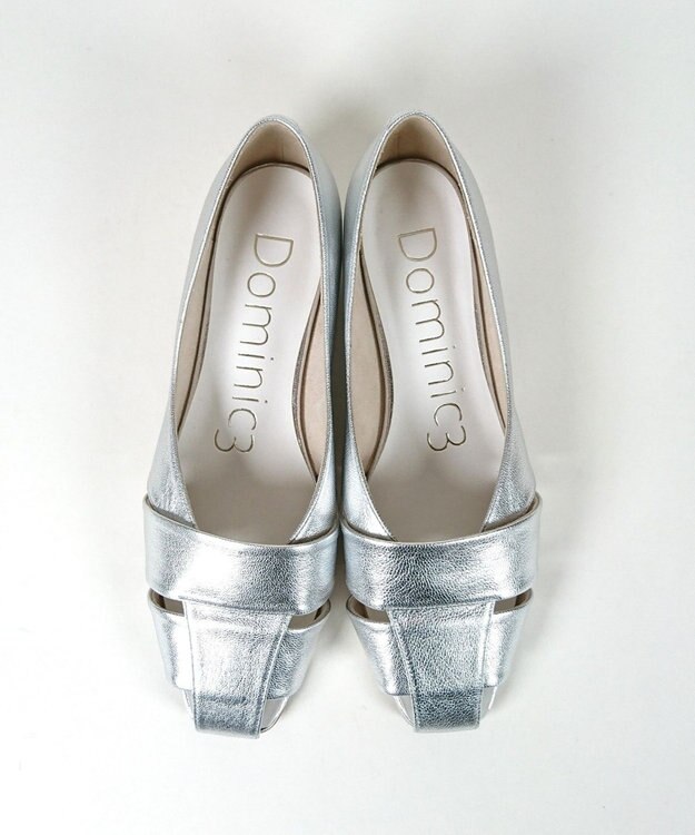 Dominic3 レザー グルカパンプス ブラック