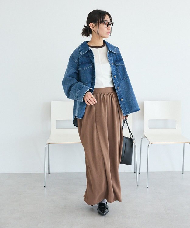 CRAFT STANDARD BOUTIQUE ワークシャツブルゾン Indigo