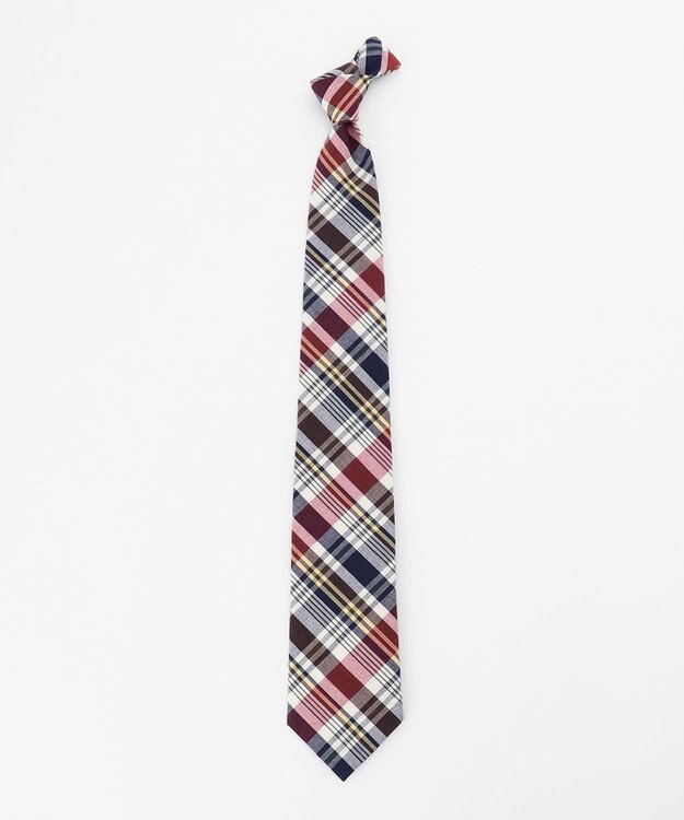 J.PRESS MEN パッチワーク ネクタイ アイボリー系4