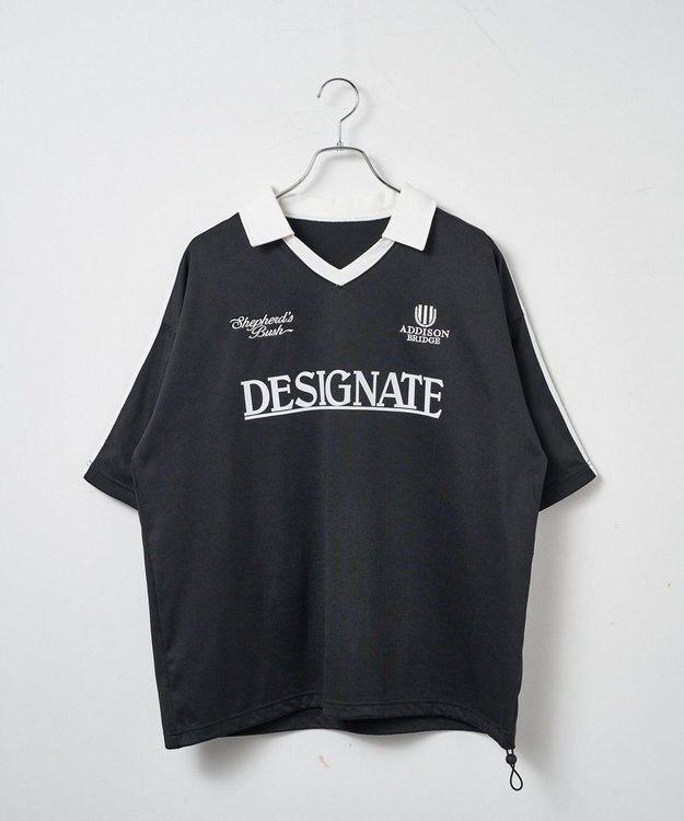 WEGO グラフィックドロストゲームシャツ（S） ブラック