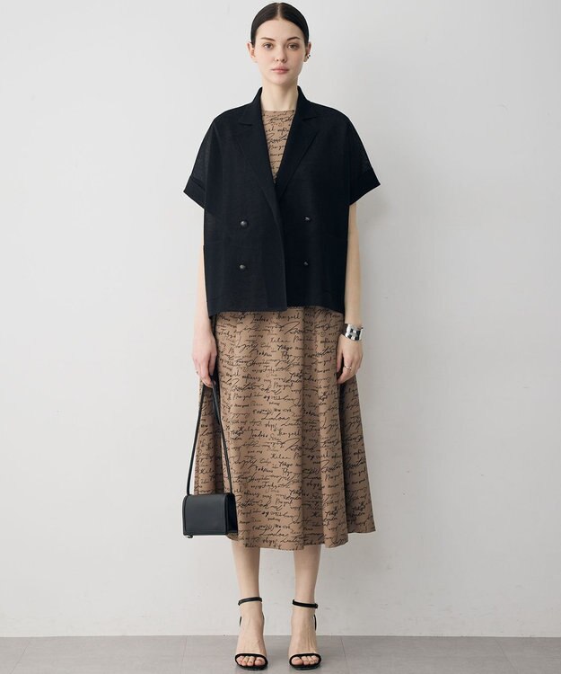 ICB 【30th ANNIVERSARY】シアーライトリュクス ニットジャケット ブラック