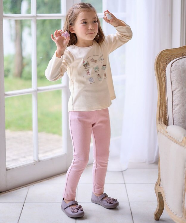 ANY KIDS 【WEB限定】7days デイリー ネコ パンツ ピンク