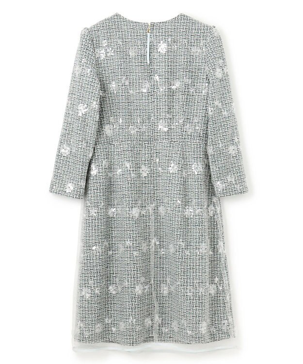 TOCCA SPANGLE OF FLOWER ドレス グリーン系5