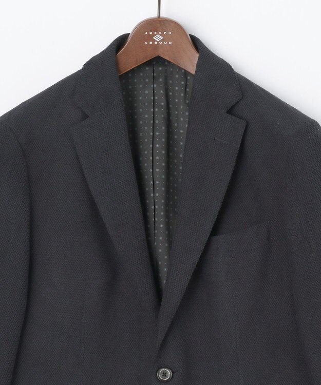 JOSEPH ABBOUD 【ストレッチ】ソフティーヌストレッチ ジャケット ネイビー系