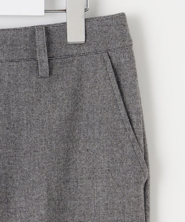 J.PRESS LADIES S 【洗える】チェルビック テーパード パンツ グレー系