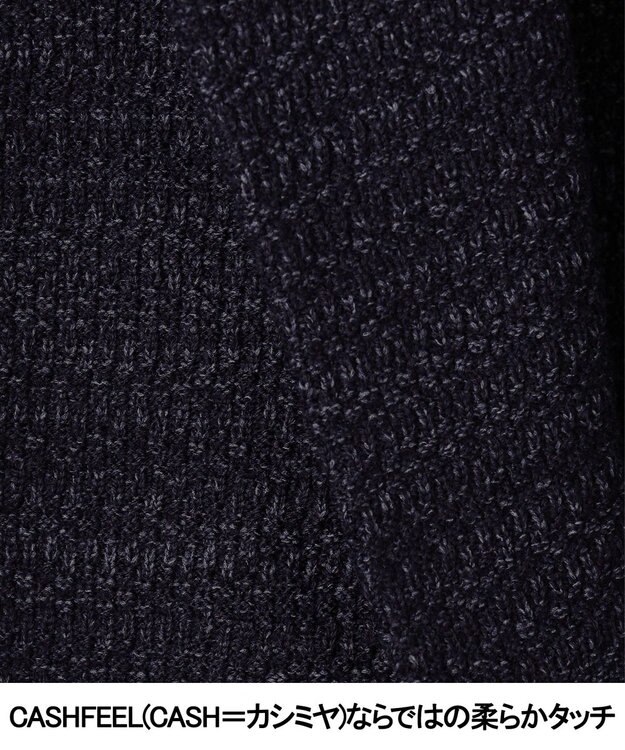 GOTAIRIKU テーラード設計【洗える】ニット カーディガンジャケット グレー系