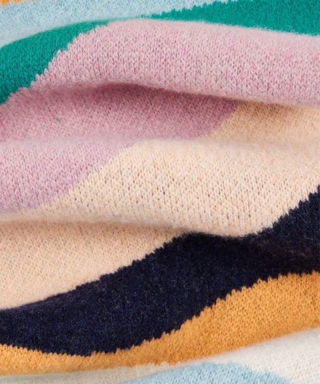 Paul Smith パステル Swirl ジャカード マフラー マルチカラー