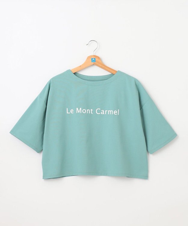 SHARE PARK LADIES 【UVカット・吸水速乾・ストレッチ・軽量 】ロゴショートTシャツ（S・Mサイズ） サックスブルー系