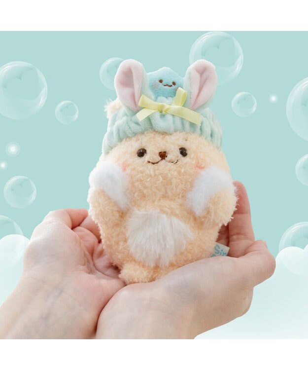 Mother garden しろたん 洗顔ぽてぽてマスコット 《らっこいぬ》 もこもこアワー 単品 らっこいぬ