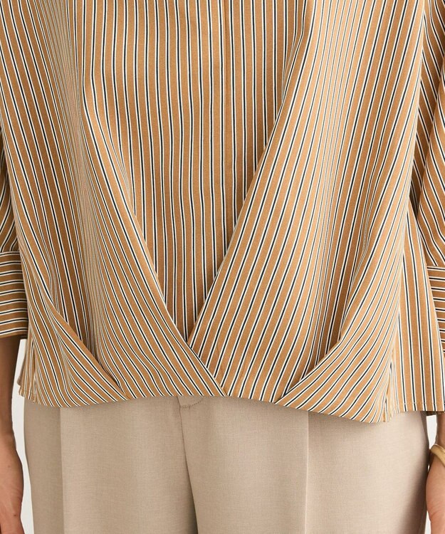 Green Parks ２ＷＡＹ　バースキッパーブラウス Stripe