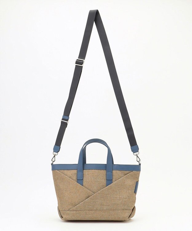 Y'SACCS リネンライク　イニシャルトート　Sサイズ ベージュ