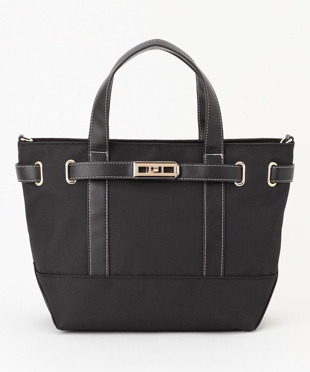 LA BAGAGERIE ベルテッド2WAYミニトート ブラック