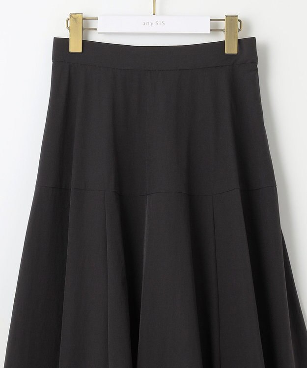 ANY SIS 【洗える】バルーン スカート ブラック