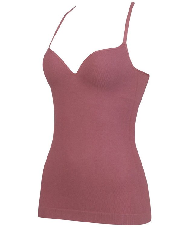 WACOAL 【GOCOCi ゴコチ】 カップ付きインナー ぴったりフィット ズレにくい 洗濯機洗い可能(ネット使用) ブラキャミソール ブラトップ レディース ノンワイヤー UGG122 /ワコール ロマンピンク