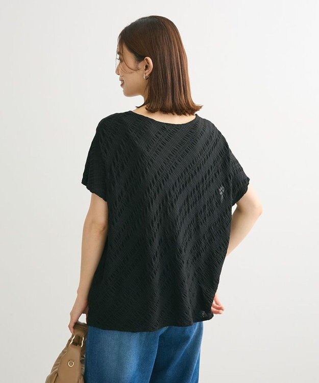 Green Parks ・ｆｕｒｒｙｒａｔｅバイヤスシャーリングプルオーバー Black