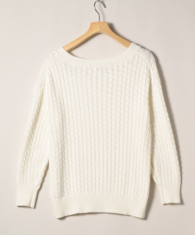 ONWARD Reuse Park 【any FAM】ニット春夏 ホワイト